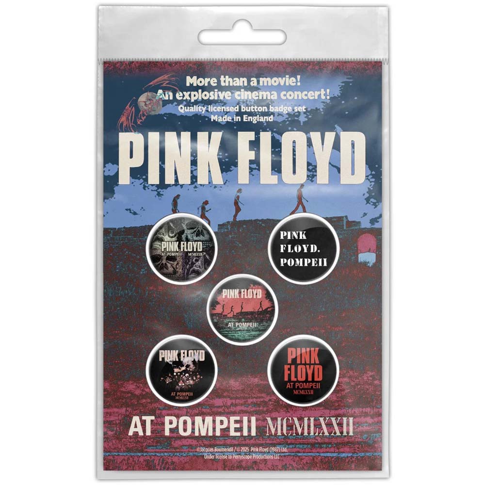 PINK FLOYD - LIVE IN POMPEII / 5個セット